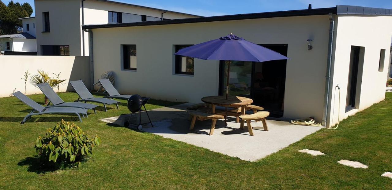 Les Embruns Jardin Villa Saint-Pol-de-Léon Exterior photo